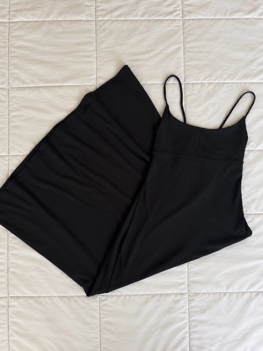 Aritzia Black Midi Dress